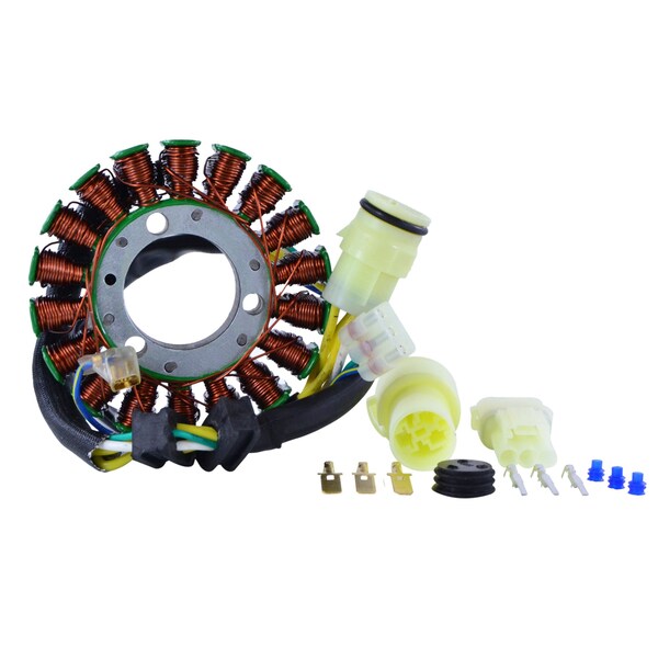 Rmstator Mitsuba 18-pole Generator Stator for Honda TRX 300 2x4 & TRX 300 FW Fourtrax 4x4 1988-2000 RMS010-104213 - main